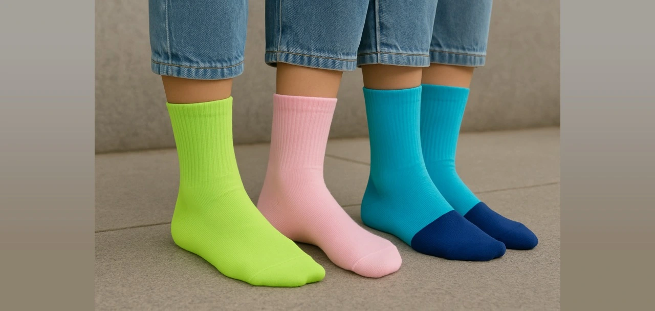 رنگ های ترند جوراب